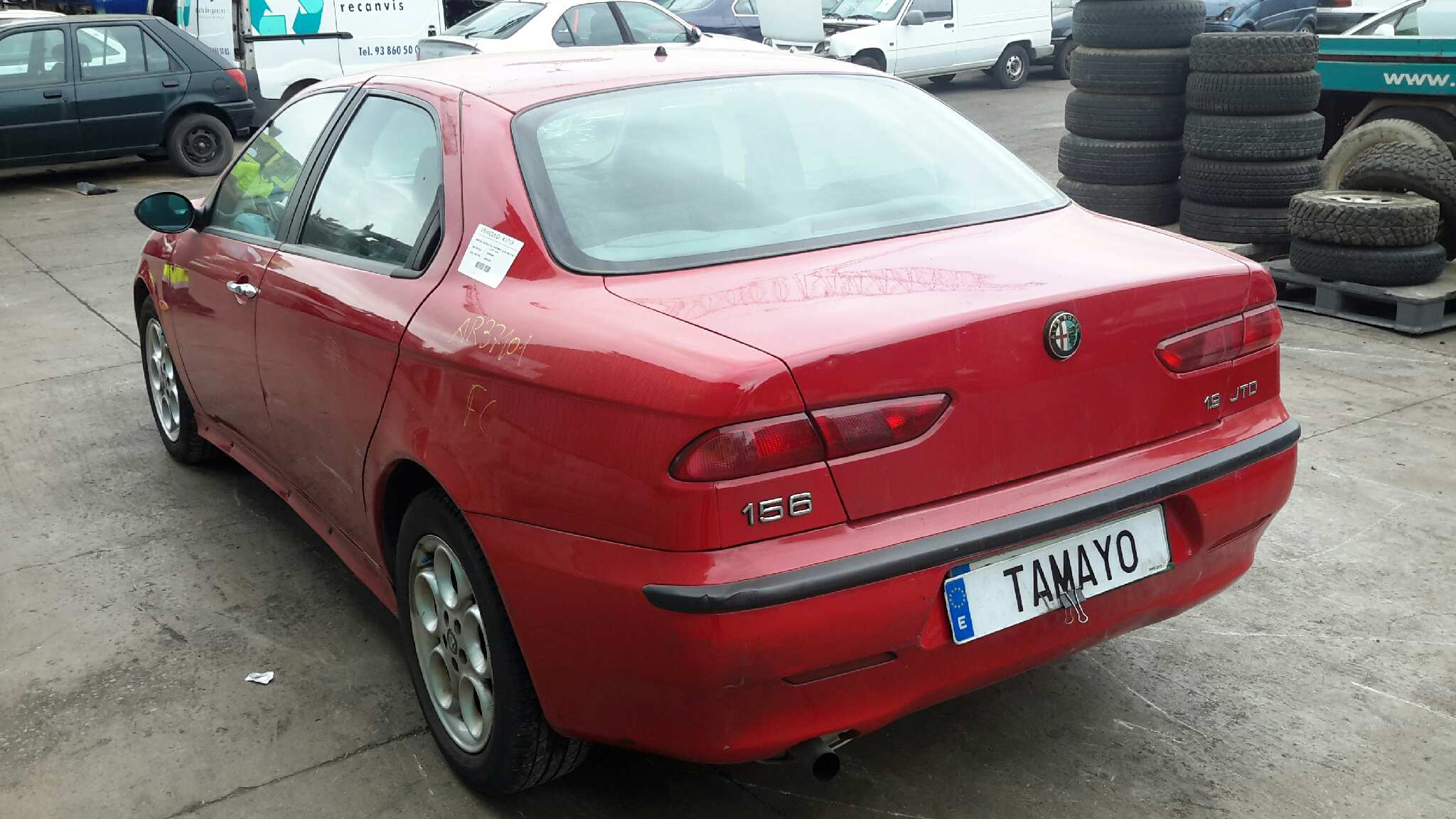 ... Manual Gearbox AR37101 ALFA ROMEO, 156 (932_) 1.9 JTD (932B2)( ...