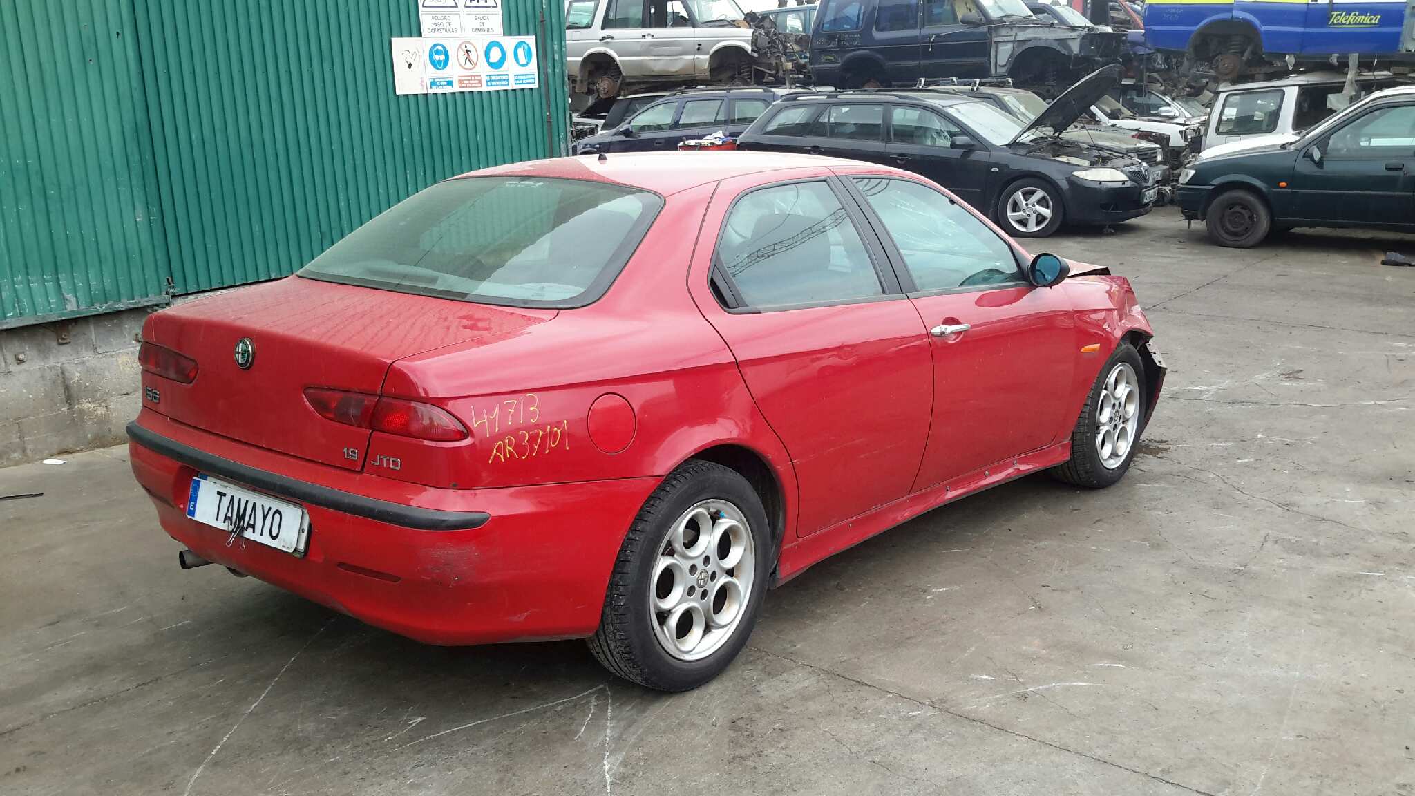 ... Manual Gearbox AR37101 ALFA ROMEO, 156 (932_) 1.9 JTD (932B2)(