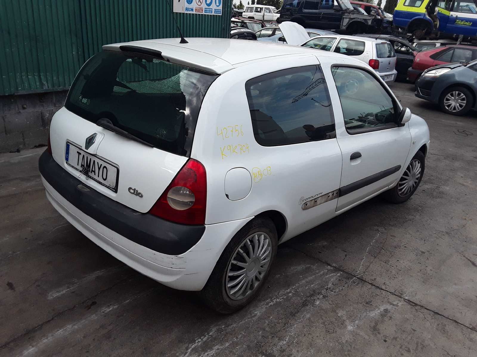 ... Fuse Box P8200387289 RENAULT, CLIO II (BB_, CB_) 1.5 dCi (B ...