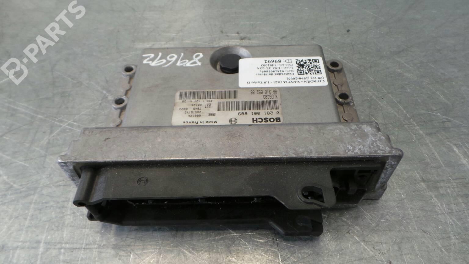 2.1 TD 12V Capteur Abs Arrière Gauche Citroen Xantia Break 2.0 i 16V
