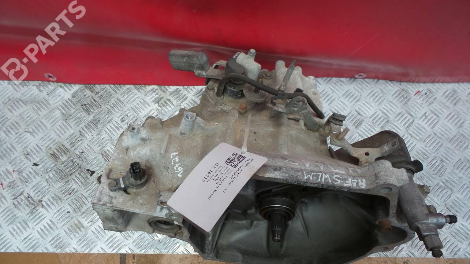 Manual Gearbox HONDA JAZZ II (GD_, GE3, GE2) 1.2 iDSI (GD5, GE2) BParts