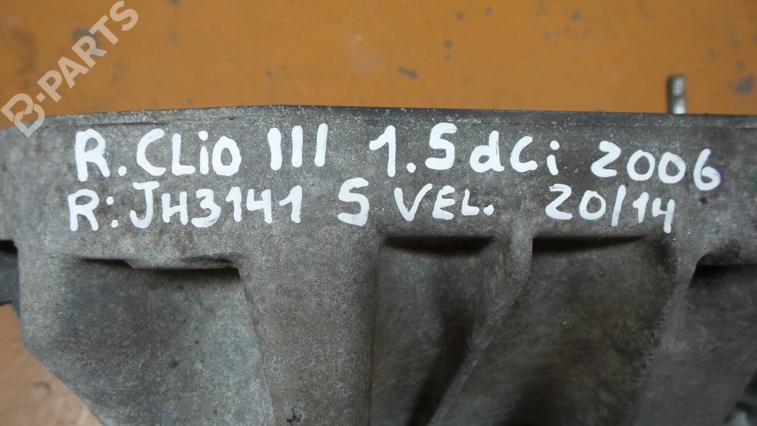 Manual Gearbox JH3141 RENAULT, CLIO III (BR0/1, CR0/1)