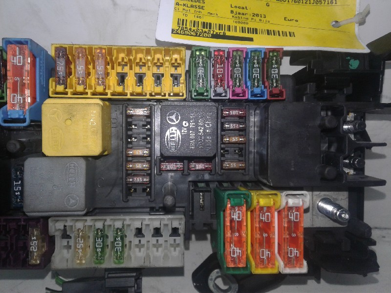 Caja Reles Fusibles Mercedes Benz A Class W A Cdi D My XXX Hot Girl