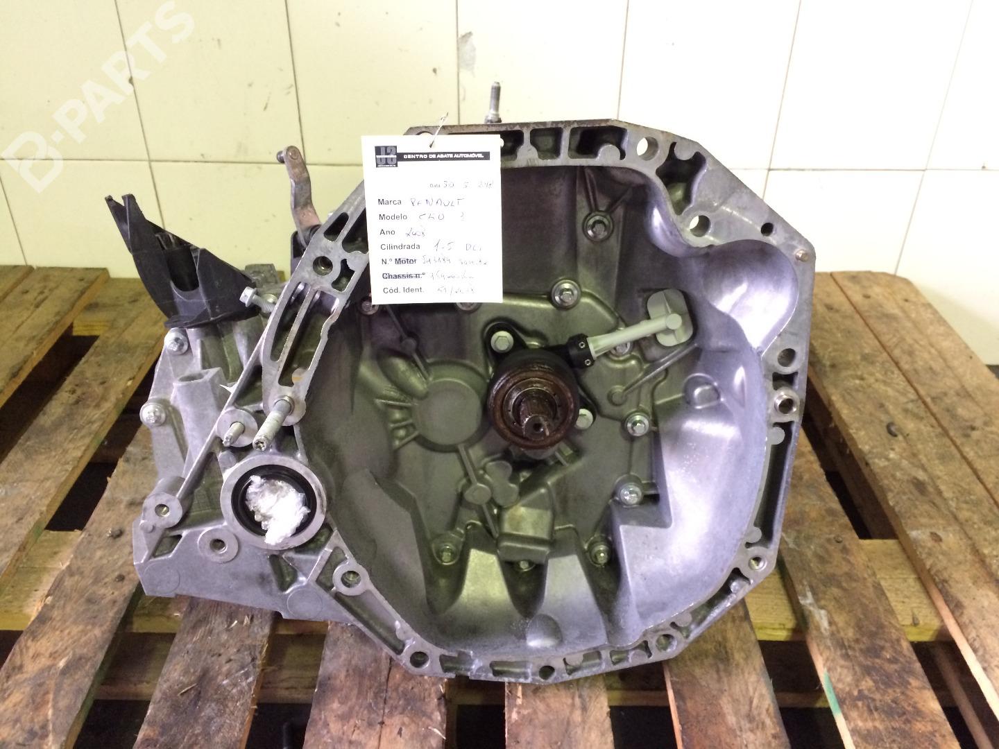 Manual Gearbox jh3184 RENAULT, CLIO III (BR0/1, CR0/1)